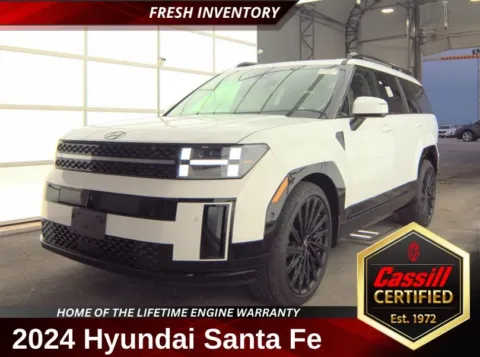 White 2024 Hyundai Santa Fe Calligraphy for sale in Cedar Rapids, IA