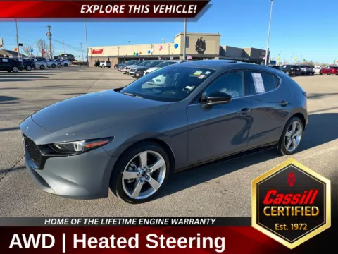 Gray 2023 Mazda Mazda3 2.5 Turbo for sale in Cedar Rapids, IA