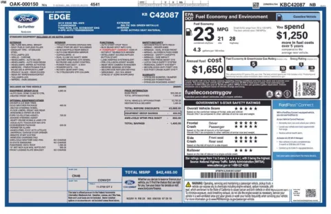 Another view of 2019 Ford Edge SEL for sale in Cedar Rapids, IA at Cassill Motors