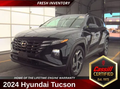 Blue 2024 Hyundai Tucson Hybrid SEL Convenience for sale in Cedar Rapids, IA