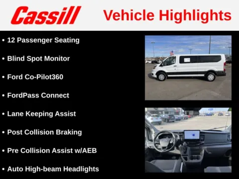 More photos of 2024 Ford Transit-350 XLT at Cassill Motors, IA
