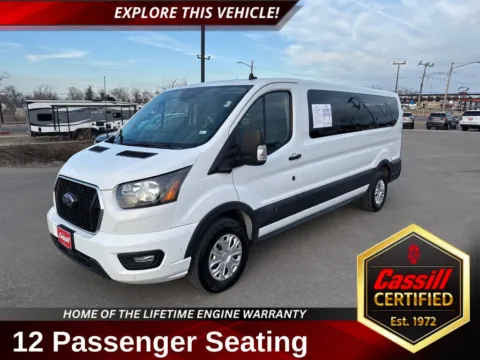 White 2023 Ford Transit-350 XLT for sale in Cedar Rapids, IA