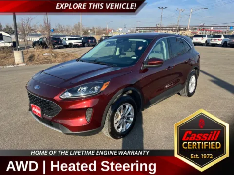 Brown 2021 Ford Escape SE for sale in Cedar Rapids, IA