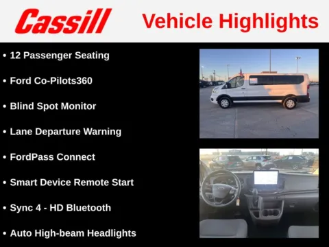 More photos of 2024 Ford Transit-350 XLT at Cassill Motors, IA
