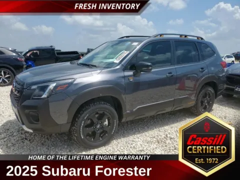 Gray 2025 Subaru Forester Wilderness for sale in Cedar Rapids, IA