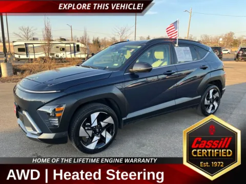 Blue 2025 Hyundai Kona Limited for sale in Cedar Rapids, IA