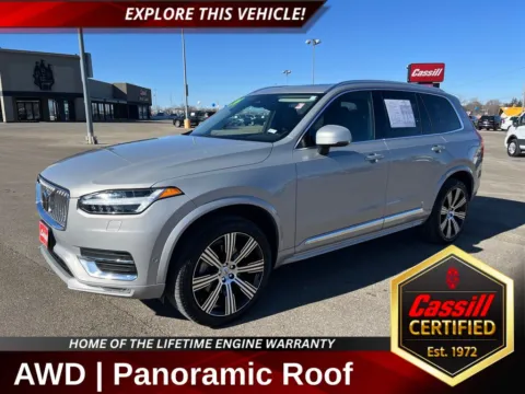 Silver 2024 Volvo XC90 B5 Plus for sale in Cedar Rapids, IA