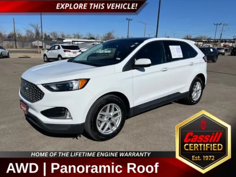 White 2023 Ford Edge SEL for sale in Cedar Rapids, IA