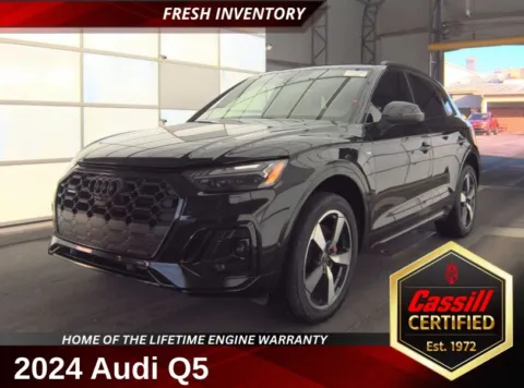Black 2024 Audi Q5 45 S line Prestige for sale in Cedar Rapids, IA