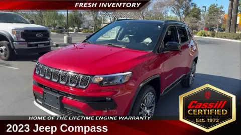 Red 2023 Jeep Compass Limited for sale in Cedar Rapids, IA