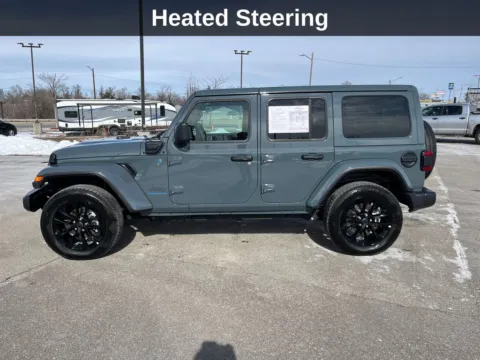 Photos of 2025 Jeep Wrangler Sahara 4xe for sale in Cedar Rapids, IA at Cassill Motors