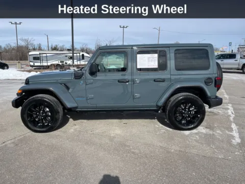 Photos of 2025 Jeep Wrangler Sahara 4xe for sale in Cedar Rapids, IA at Cassill Motors