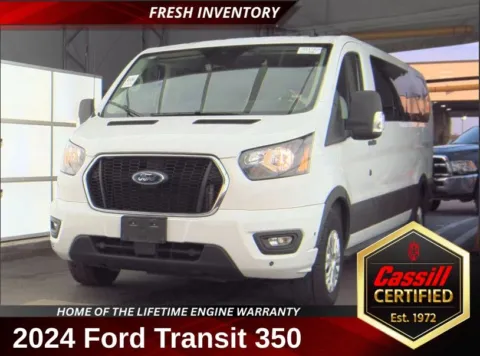 White 2024 Ford Transit-350 XLT for sale in Cedar Rapids, IA