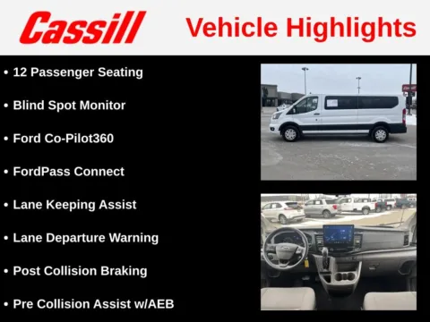More photos of 2024 Ford Transit-350 XLT at Cassill Motors, IA