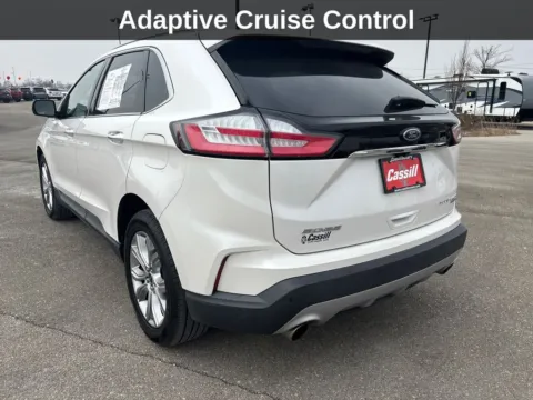 Another view of 2019 Ford Edge Titanium for sale in Cedar Rapids, IA at Cassill Motors