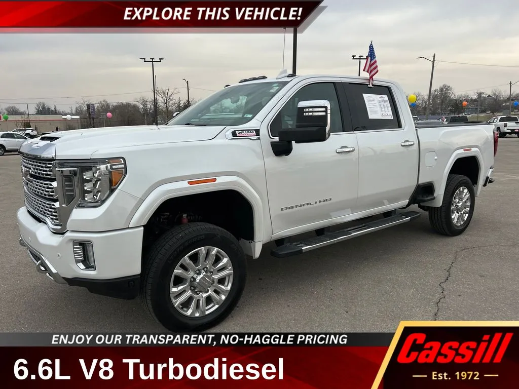 White 2020 GMC Sierra 2500HD Denali for sale in Cedar Rapids, IA
