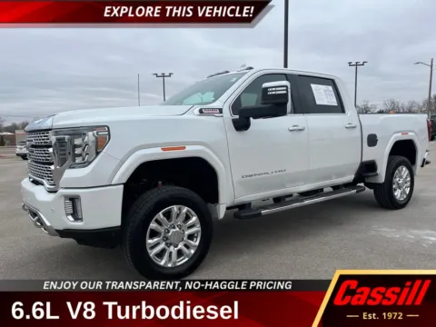 White 2020 GMC Sierra 2500HD Denali for sale in Cedar Rapids, IA