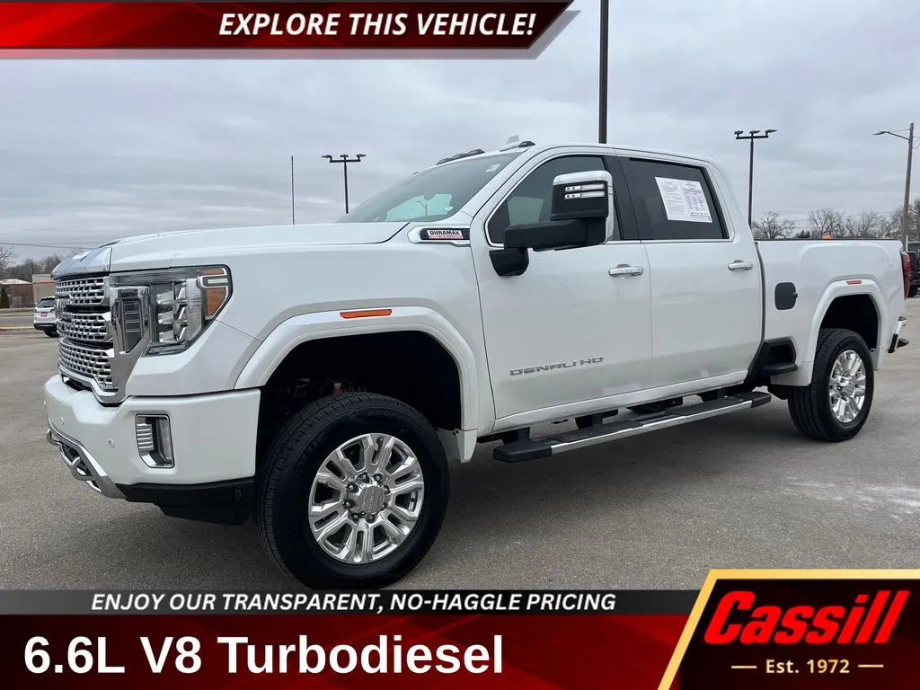 White 2020 GMC Sierra 2500HD Denali for sale in Cedar Rapids, IA