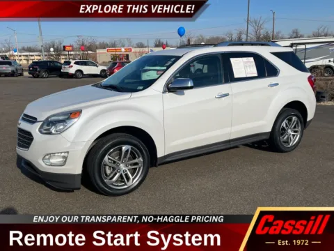 White 2017 Chevrolet Equinox Premier for sale in Cedar Rapids, IA