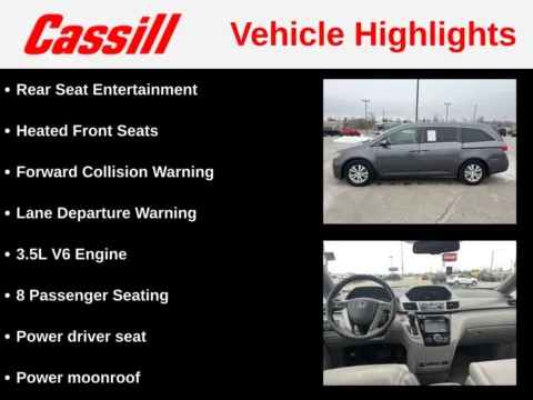 More photos of 2016 Honda Odyssey EX-L at Cassill Motors, IA