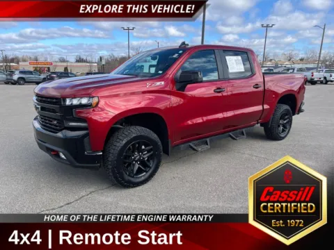 Red 2022 Chevrolet Silverado 1500 LTD LT Trail Boss for sale in Cedar Rapids, IA