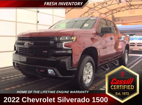 Red 2022 Chevrolet Silverado 1500 LTD LT Trail Boss for sale in Cedar Rapids, IA