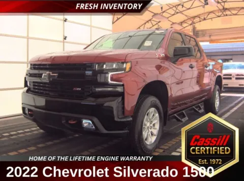 Red 2022 Chevrolet Silverado 1500 LTD LT Trail Boss for sale in Cedar Rapids, IA