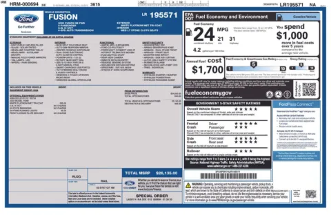 Photos of 2020 Ford Fusion SE for sale in Cedar Rapids, IA at Cassill Motors