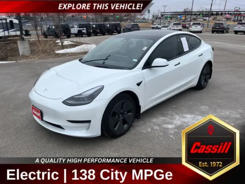 White 2023 Tesla Model 3 for sale in Cedar Rapids, IA