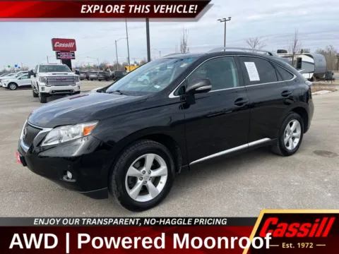 Black 2010 Lexus RX 350 for sale in Cedar Rapids, IA