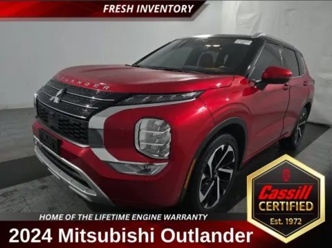 Red 2024 Mitsubishi Outlander SEL Platinum Edition for sale in Cedar Rapids, IA