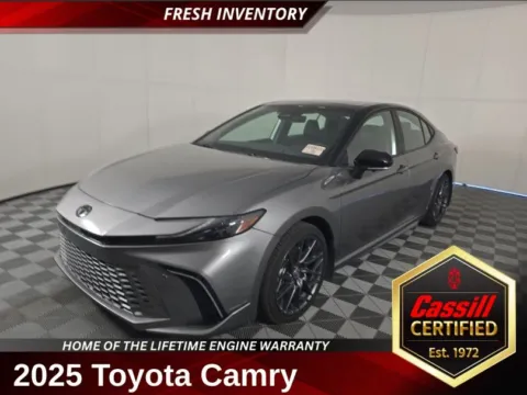 Gray 2025 Toyota Camry XSE for sale in Cedar Rapids, IA