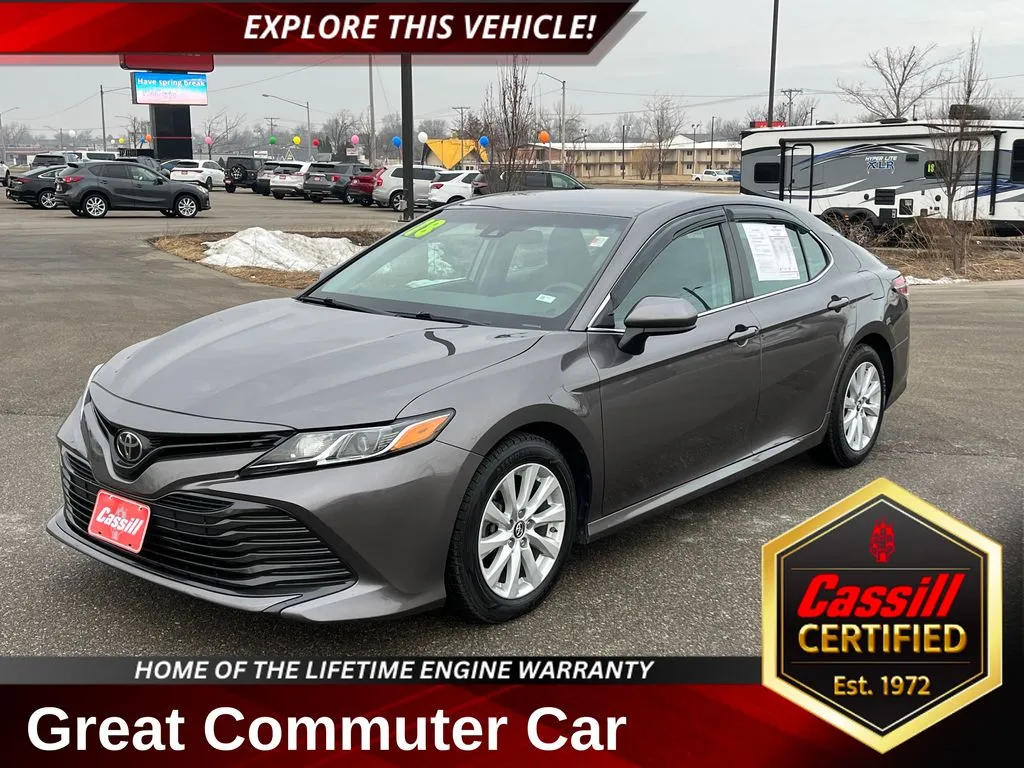 2018 Toyota Camry LE for sale in Cedar Rapids, IA