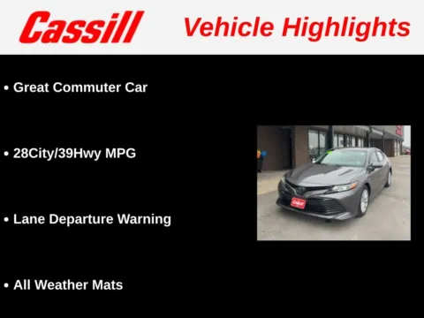 More photos of 2018 Toyota Camry LE at Cassill Motors, IA