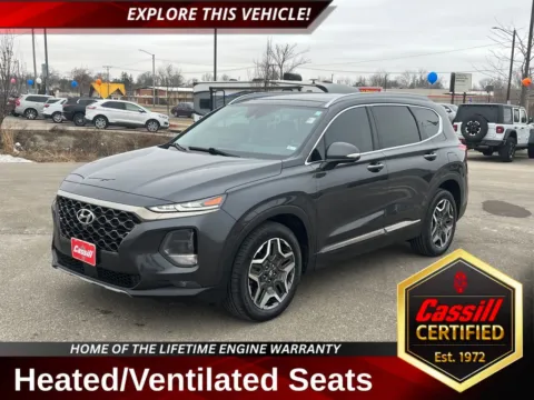 Gray 2020 Hyundai Santa Fe Limited for sale in Cedar Rapids, IA