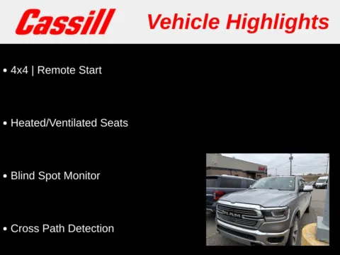 Photos of 2019 Ram 1500 Laramie for sale in Cedar Rapids, IA at Cassill Motors