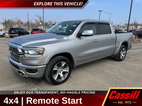 Silver 2019 Ram 1500 Laramie for sale in Cedar Rapids, IA