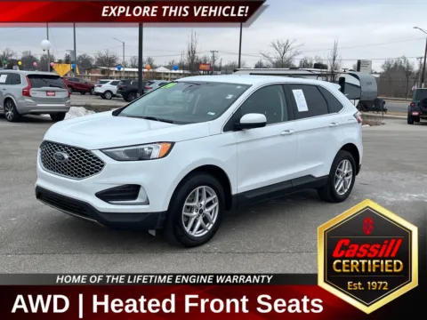 White 2024 Ford Edge SEL for sale in Cedar Rapids, IA