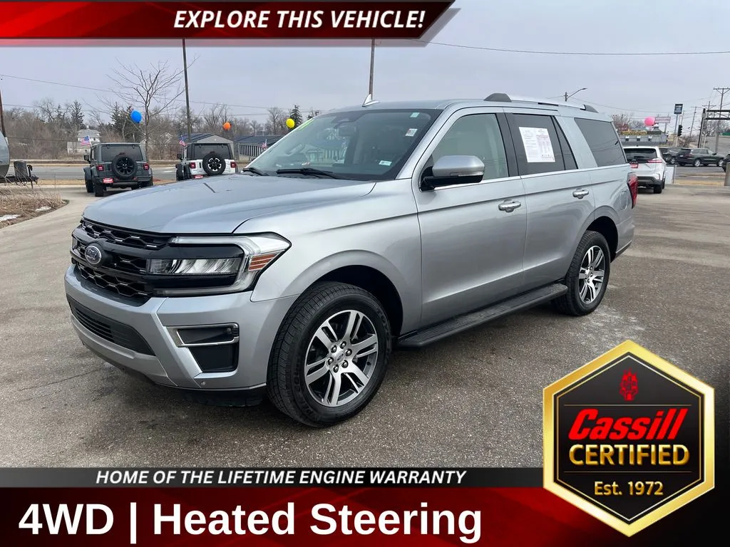 Silver 2024 Ford Expedition Limited for sale in Cedar Rapids, IA