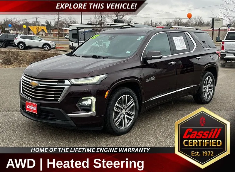 2022 Chevrolet Traverse High Country for sale in Cedar Rapids, IA