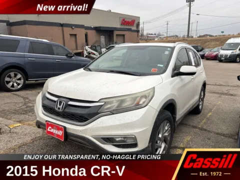 White 2015 Honda CR-V EX-L for sale in Cedar Rapids, IA