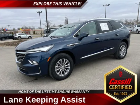 Blue 2023 Buick Enclave Essence for sale in Cedar Rapids, IA
