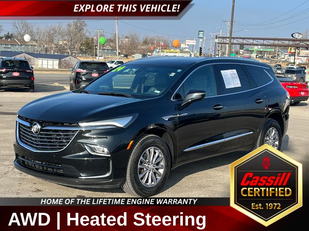 Black 2024 Buick Enclave Essence for sale in Cedar Rapids, IA