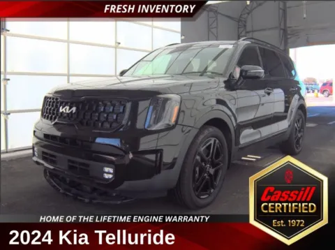 Black 2024 Kia Telluride SX X-Line for sale in Cedar Rapids, IA