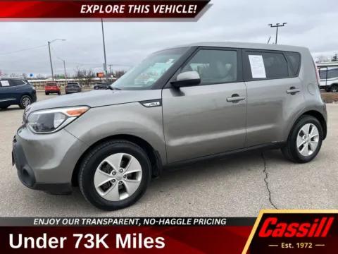 Gray 2015 Kia Soul for sale in Cedar Rapids, IA