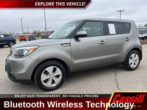 Gray 2015 Kia Soul for sale in Cedar Rapids, IA