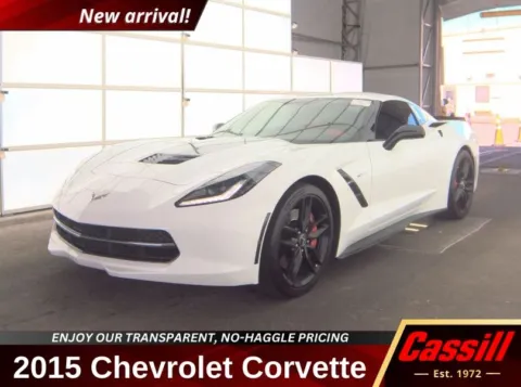 White 2015 Chevrolet Corvette Stingray Z51 for sale in Cedar Rapids, IA