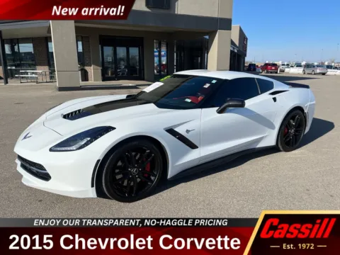 White 2015 Chevrolet Corvette Stingray Z51 for sale in Cedar Rapids, IA