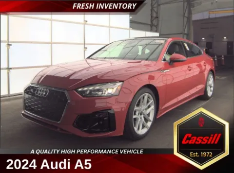 Red 2024 Audi A5 Sportback 45 S line Premium Plus for sale in Cedar Rapids, IA