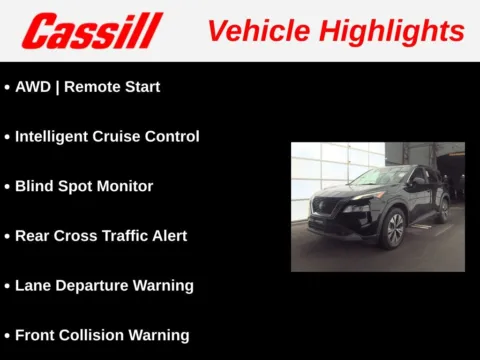 Another view of 2023 Nissan Rogue SV for sale in Cedar Rapids, IA at Cassill Motors